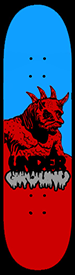 Horned Monster Blue Red