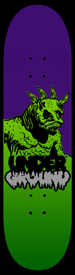 Horned Monster Purp Green
