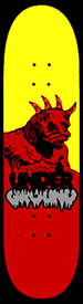 Horned Monster Yellow Red